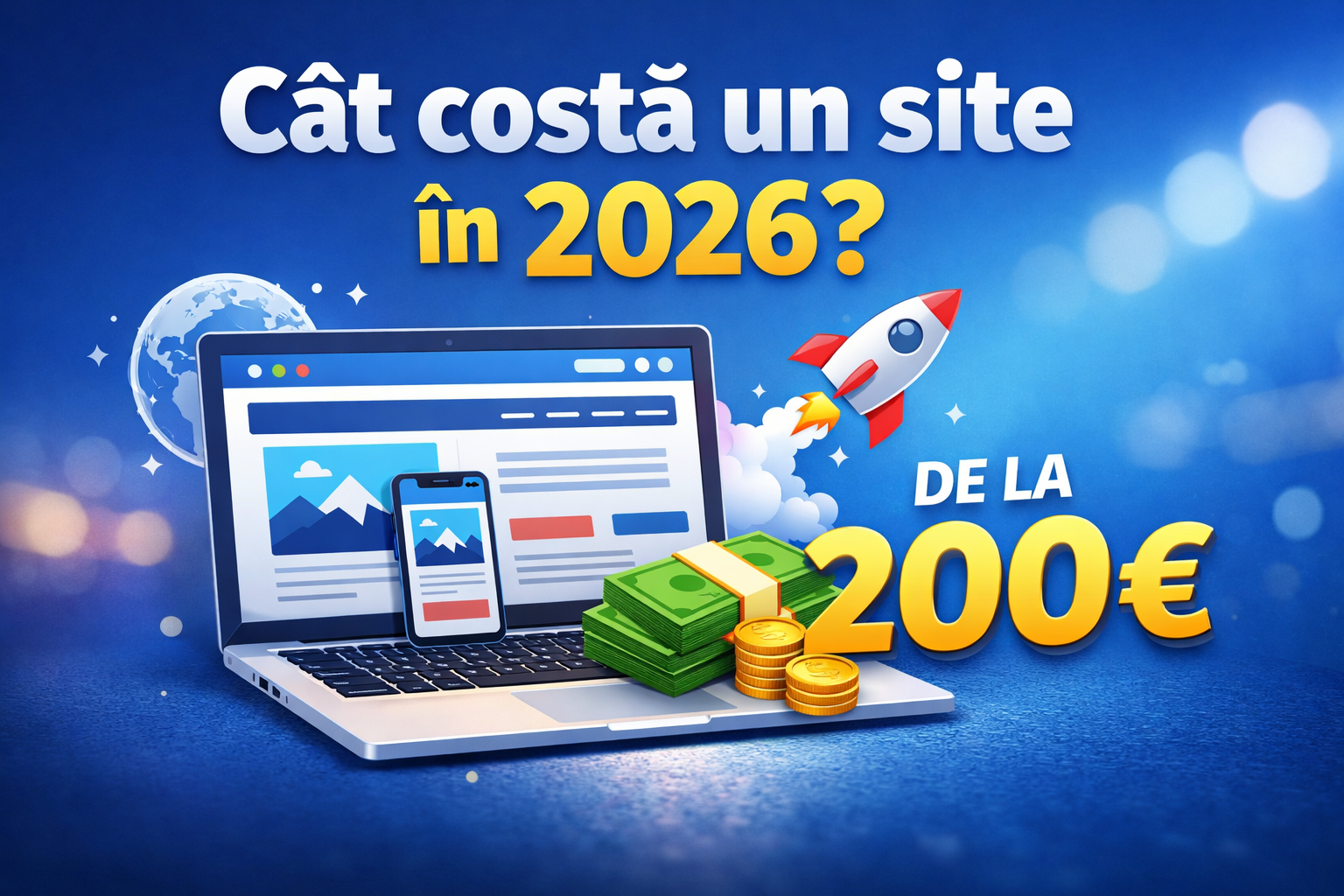 Cât costă un site web în 2026? Soluții accesibile pentru afaceri mici