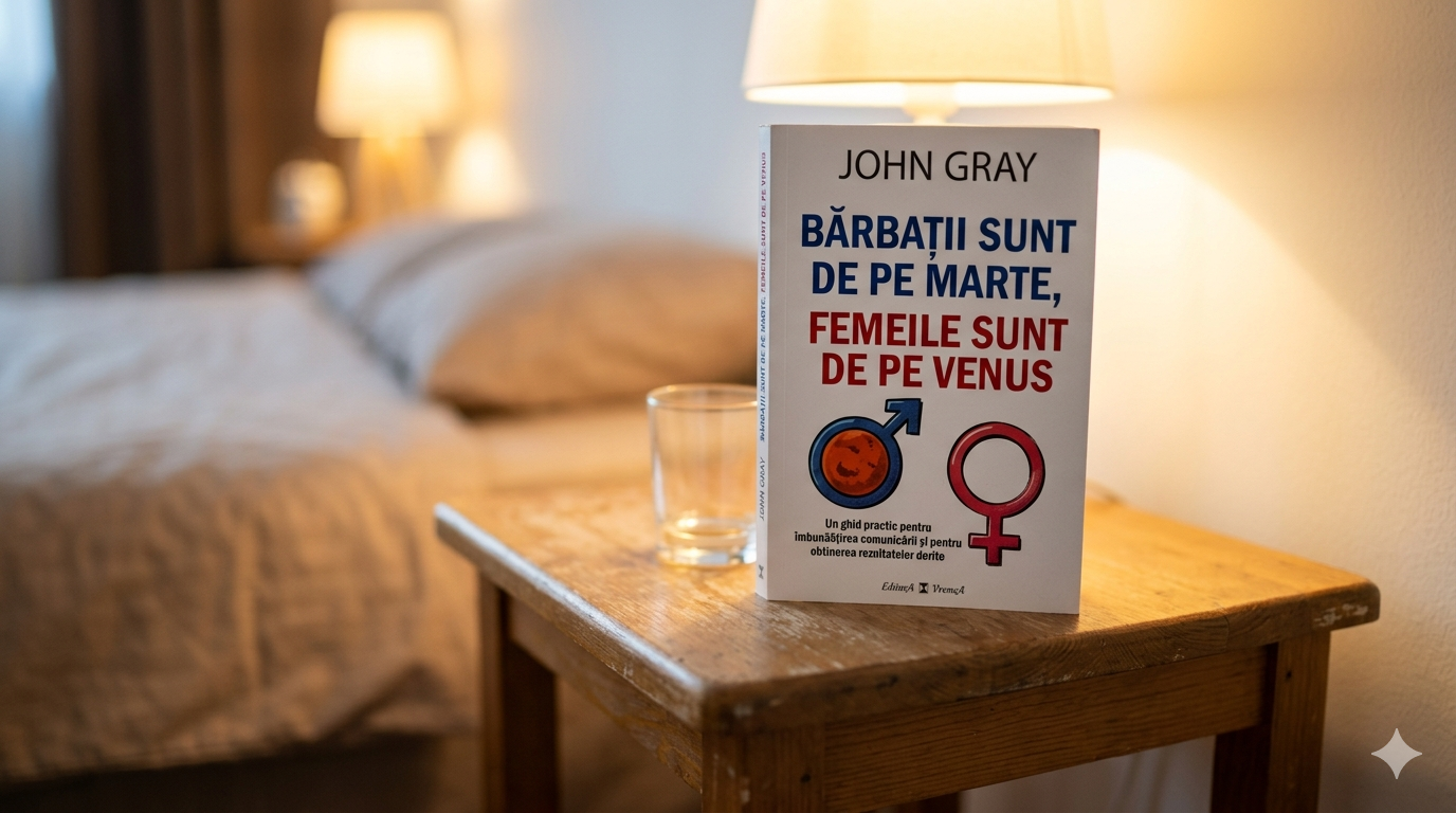 Bărbații sunt de pe Marte, femeile sunt de pe Venus – John Gray