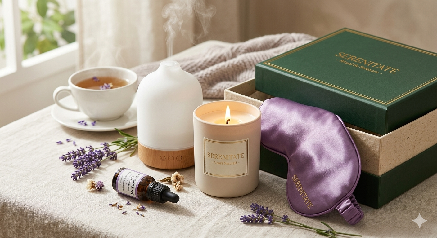 Set de relaxare „Serenitate” – cadoul ideal pentru femei moderne